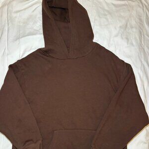 Wild Fable Long Sleeve Pullover Brown Hoodie Women's Oversized Size M